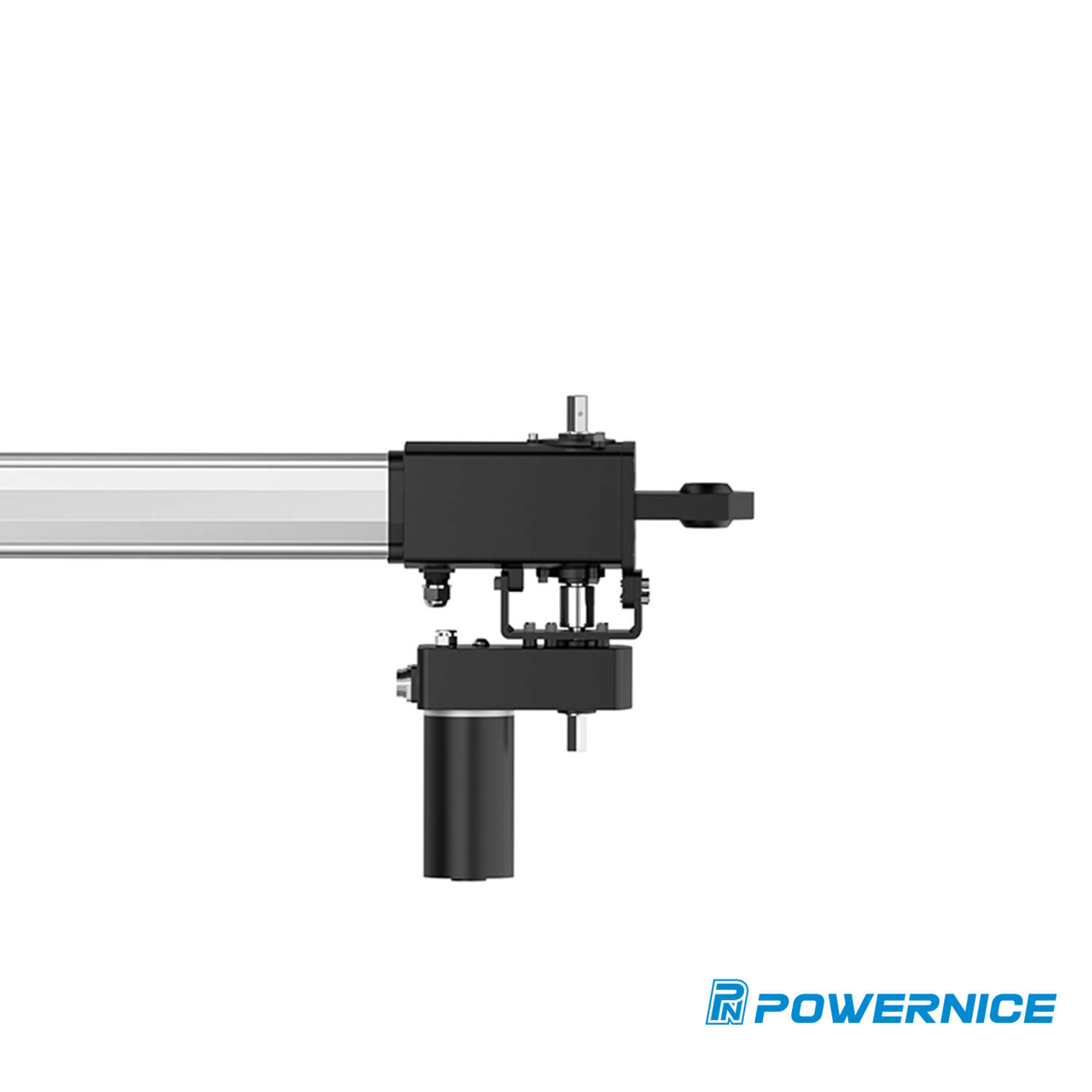 24V DC Solar-Linearaktuator mit Bürstenmotor und maximaler Last 51000n