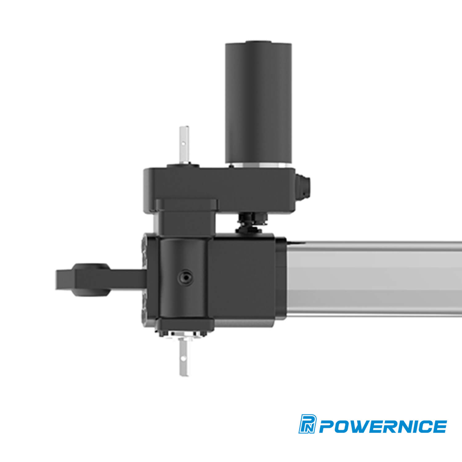 Solar-Linearaktuator mit 24-V-DC-Bürstenmotor und einer maximalen Tragkraft von 50.000 N