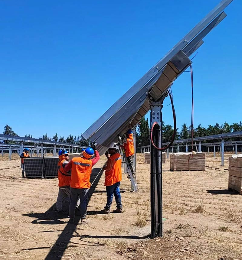 Grafik: Projektbaustelle in Chile