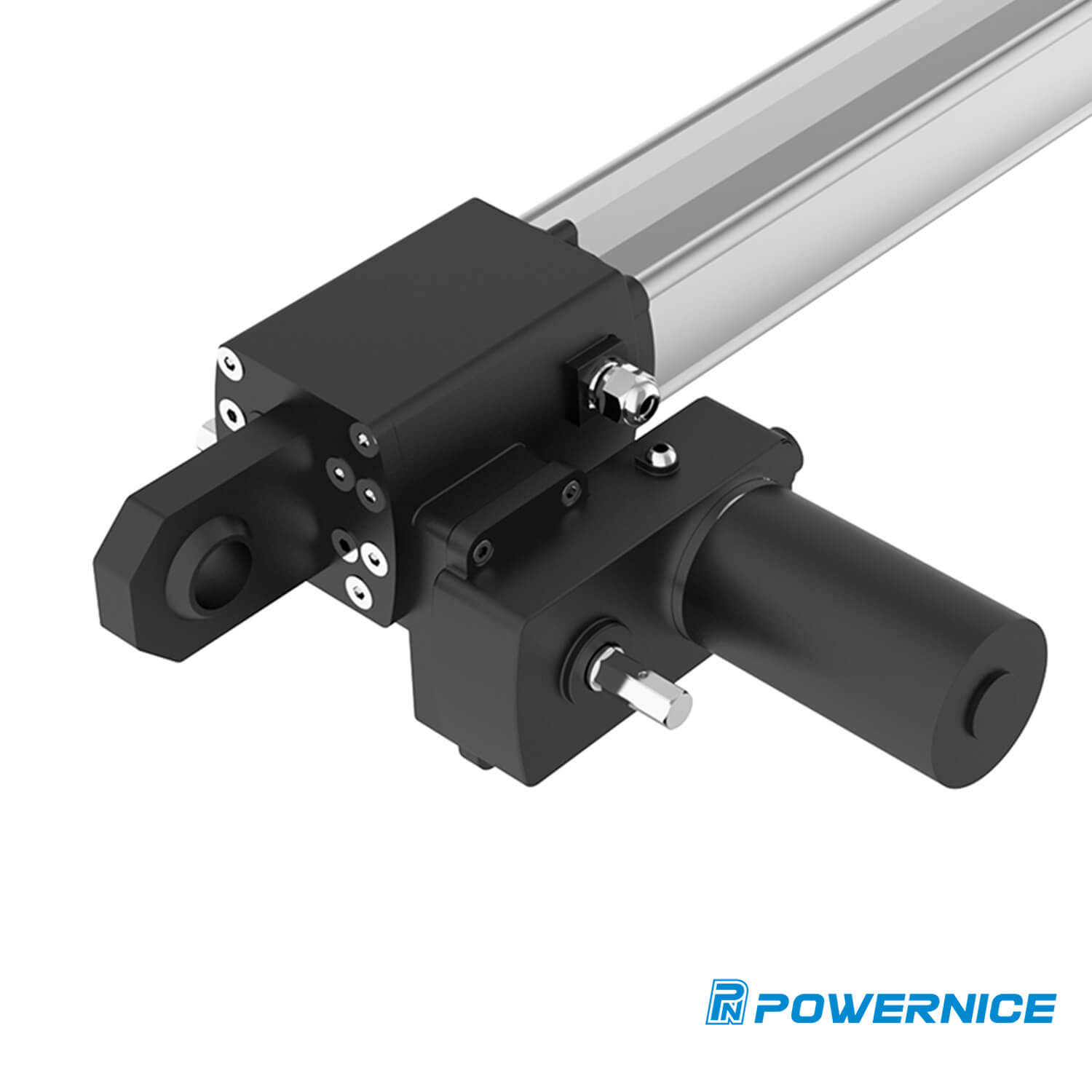 Solar-Linearaktuator mit 24-V-DC-Bürstenmotor und einer maximalen Tragkraft von 50.000 N